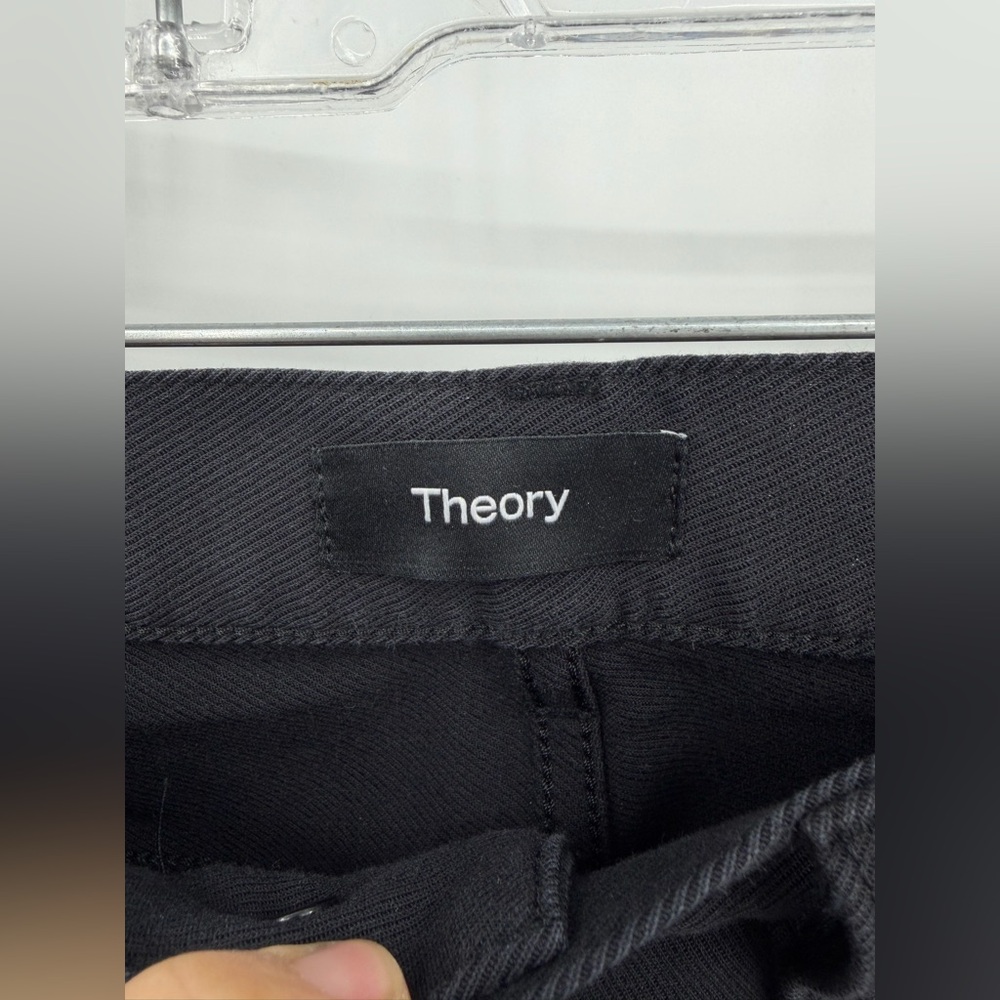 Theory Raffi 5-Pocket Pant in Neoteric Twill black sz 31x31” - Picture 4 of 11